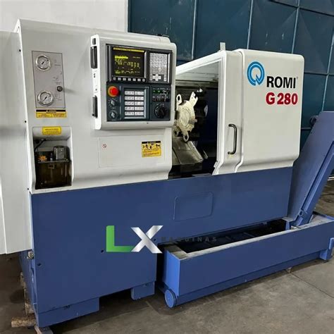 torno cnc g280|TORNO CNC ROMI G280 FANUC – 2004 – LX .